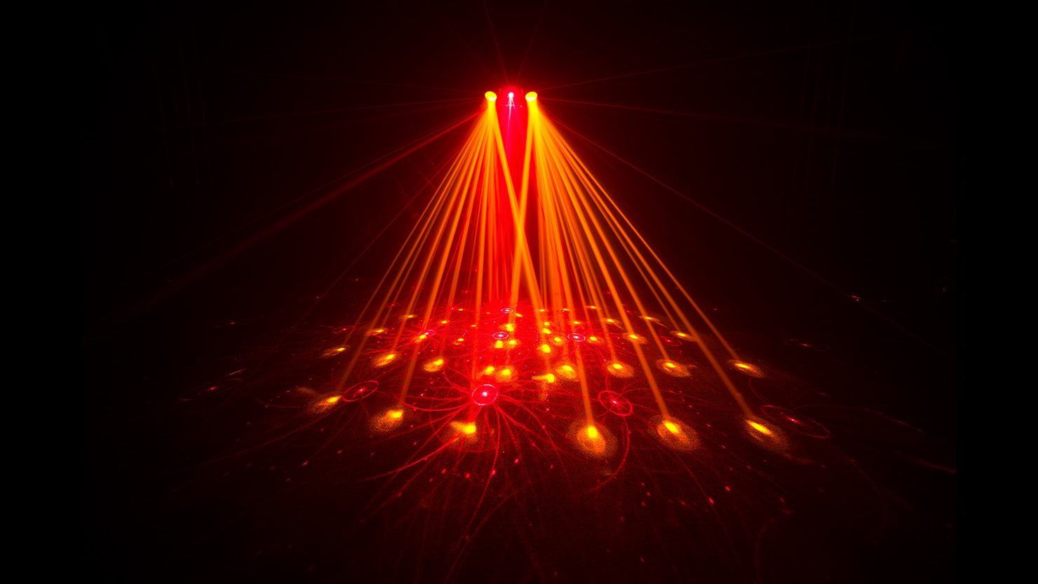 CHAUVET SWARM4FX Led FX - Chauvet DJ SWARM 4 FX LED DMX Three-In-One Moonflower Laser Strobe Effects Light