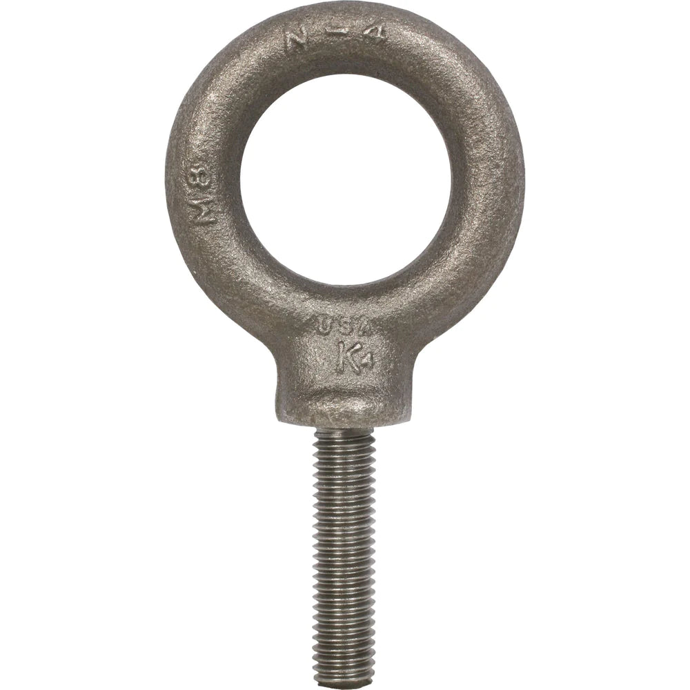 Galaxy Audio CRM8 M8 EYEBOLTS: M8x1.25x31.7 mm FORGED SHOULDER EYEBOLT 3 PACK - Galaxy Audio CRM8 Forged Shoulder Threaded Eye Suspension Bolt for Core 12 and Core 15 Speakers (Pack of 3)