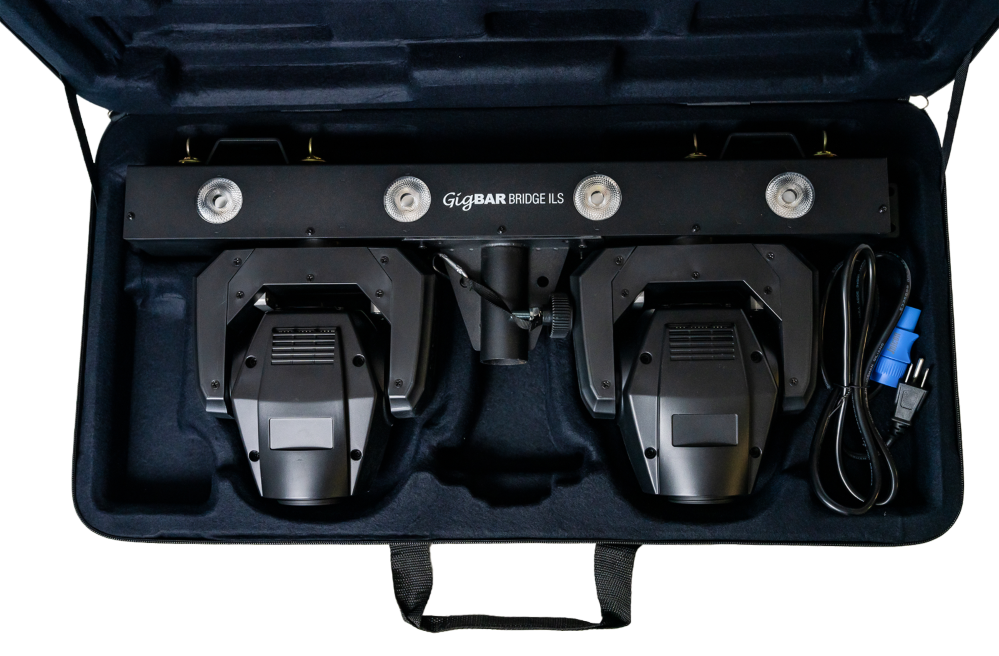 CHAUVET DJ PACKAGE (2) GIGBAR BRIDGE ILS (1) ILS COMMAND (STANDS NOT INCLUDED)