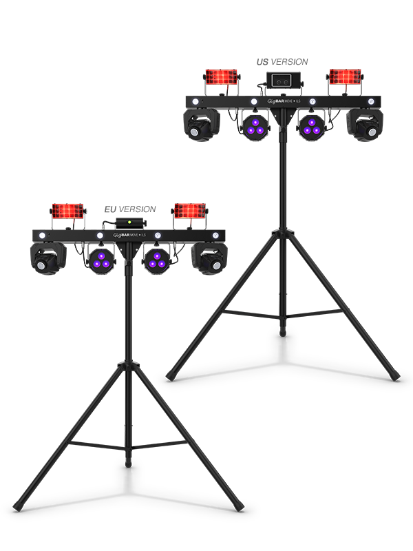 CHAUVET GIGBAR-MOVE-PLUS-ILS 5-in-1 LED FX with moving head - Chauvet DJ GIGBAR MOVE PLUS ILS 5-in-1 LED Lighting System w/2 Moving Heads