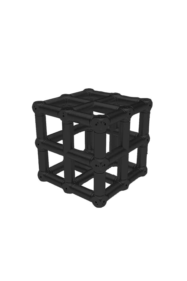 Global Truss DT46-UJB-BLK GTR Square Truss - Global Truss 6-Way Universal Junction Block (Black)