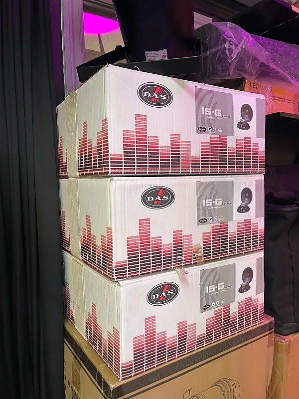 DAS 15G  (SET OF 3 ) - 15'' WOOFER 700 WATT RMS (2800 WATT PEAK)