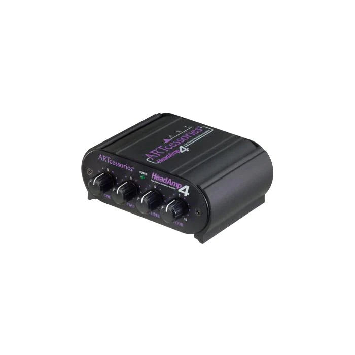 ART ProAudio HEADAMP4 ART -4 CHANNEL HEADPHONE AMP - ART Headamp 4 4 Channel Headphone Amp