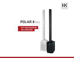 HK AUDIO POLAR 8 MK II - 8'' ARRAY COLUMN  SYSTEM (Carrying bags included)