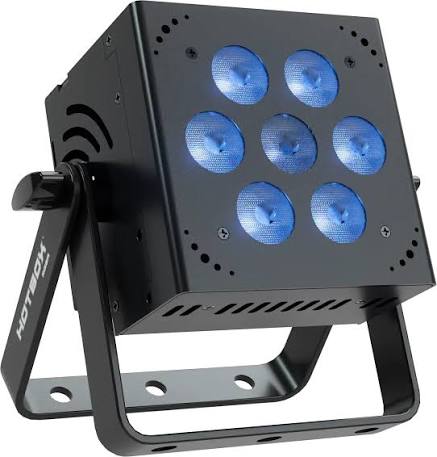 BLIZZARD HOTBOX RGBA - RGBA color mixing via 7x 10W 4-in-1 LEDs