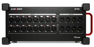 ALLEN & HEATH DLIVE-DT168 - 16 XLR Input / 8 XLR Output – 96kHz Dante Expander