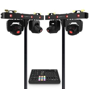 CHAUVET DJ PACKAGE (2) GIGBAR BRIDGE ILS (1) ILS COMMAND (STANDS NOT INCLUDED)