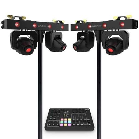 CHAUVET DJ PACKAGE (2) GIGBAR BRIDGE ILS (1) ILS COMMAND (STANDS NOT INCLUDED)