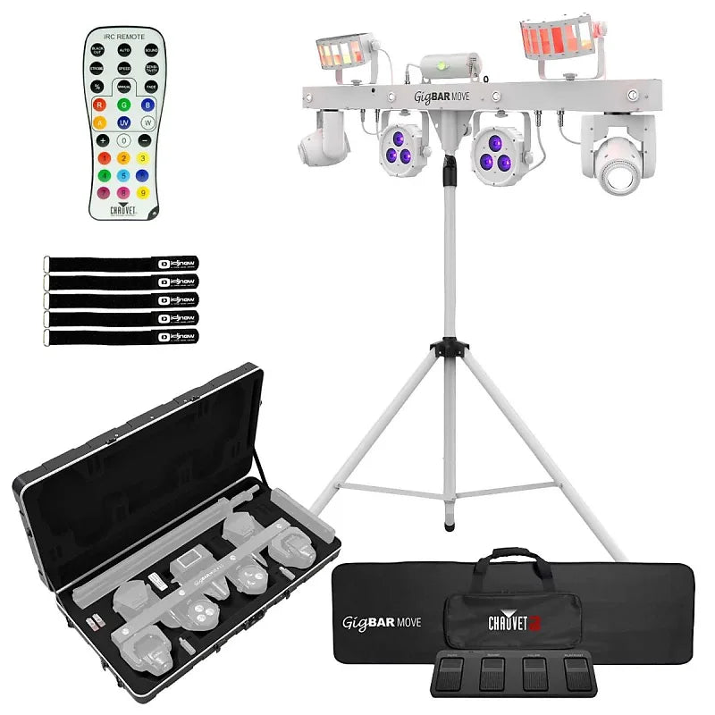 CHAUVET GIG BAR-MOVE WHITE - All in one led FX - Chauvet DJ GIGBAR-MOVE-WHITE GigBar Move Lighting System (White)