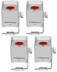 CHAUVET FREEDOM-H1X4-WHT Wireless Led Fixture KIT - Chauvet DJ FREEDOM H1X4 - White