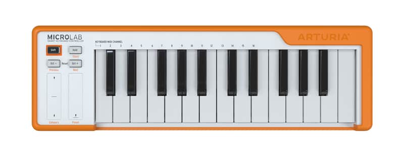 ARTURIA MICROLAB - Midi Keyboard control 25 notes