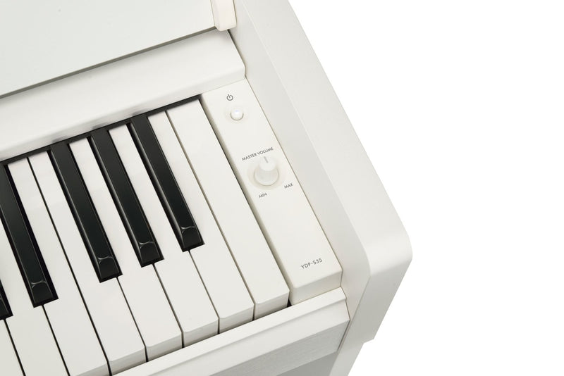 YAMAHA YDPS35 WH SET DIGITAL PIANO - Yamaha YDP-S35 Arius 88-Key Slim-Body Digital Piano with Stand and Bench - White