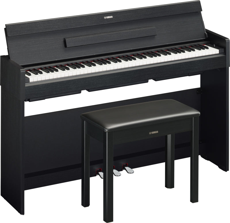 YAMAHA YDPS35 B SET DIGITAL PIANO - Yamaha YDP-S35 Arius 88-Key Slim-Body Digital Piano with Stand and Bench - Black
