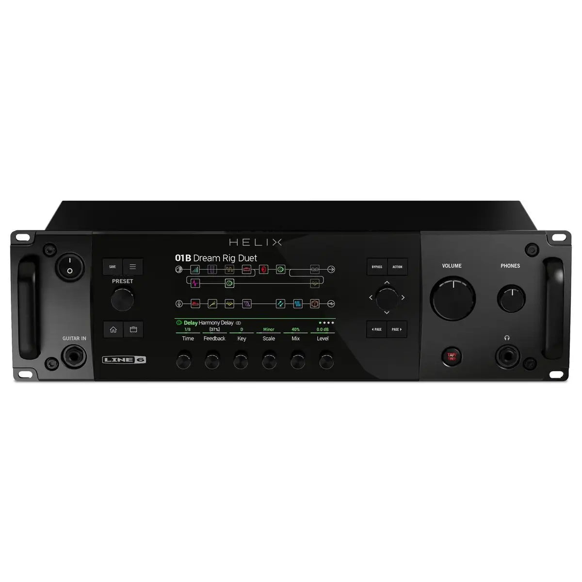 LINE 6 INSTRUMENT HELIX RACK - Multi FX guitar rackmount processor