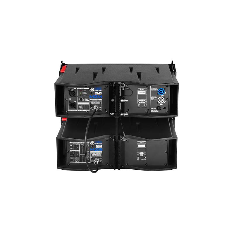 DBT-DVAM2MM2S - 2-WAY ACTIVE LINE ARRAY MODULE (MASTER+SLAVE)  400 W RMS DIGIPRO G3 AMP TECHNOLOGY  126 dB MAX SPL