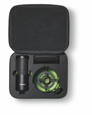 SHURE SM4-K-KIT - SM4 Dual Diaphragm Condenser Microphone Kit with Shockmount - Black