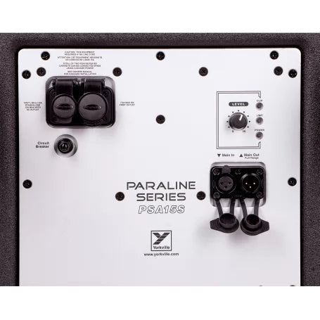 YORKVILLE PSA15S Paraline 15" Powered Subwoofer 135DB