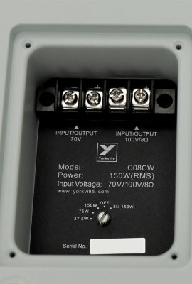 YORKVILLE C08W - 8" Weatherproof Loudspeaker