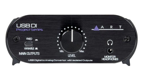 ART ProAudio USBDI ART STEREO USB DI BOX - ART USBDI USB To Transformer Balanced XLR Analog Converter