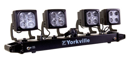 YORKVILLE LP-LED4PRO - High Output 4-Head LED Lighting System