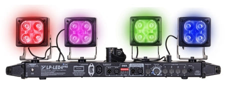 YORKVILLE LP-LED4PRO - High Output 4-Head LED Lighting System