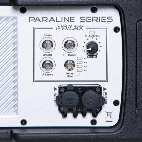 YORKVILLE PSA26 - 2x6" Powered Loudspeaker 134 dB