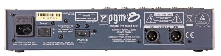 YORKVILLE PGM8 8-Channel Mixer with Effects