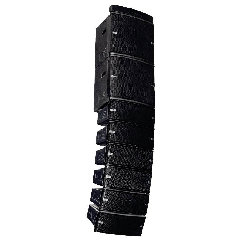 DBT-DVAM2MM2S - 2-WAY ACTIVE LINE ARRAY MODULE (MASTER+SLAVE)  400 W RMS DIGIPRO G3 AMP TECHNOLOGY  126 dB MAX SPL