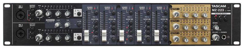 TASCAM MZ-223 (Open box) Multi channel mixer