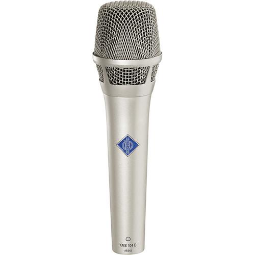 Neumann KMS 104 Cardioid handheld with K 104 capsule, KMS Pouch and SG 105 - Neumann KMS 104 PLUS Handheld Cardioid Mic