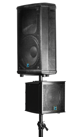 YORKVILLE NX10C- (Open - box) 2 / 10"/1" ACTIVE 500W SPEAKER CABINET