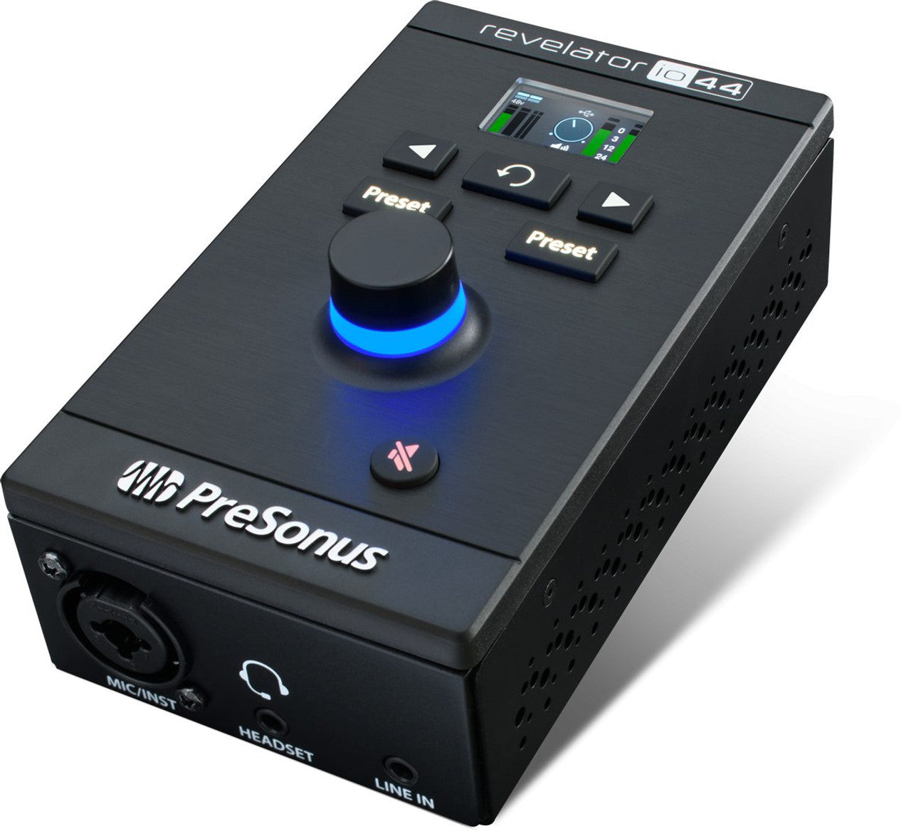 PRESONUS REVELATOR-Io44 - Ultra-compact, mobile bus-powered USB-C® compatible audio interface for recording, streaming, podcasting and more