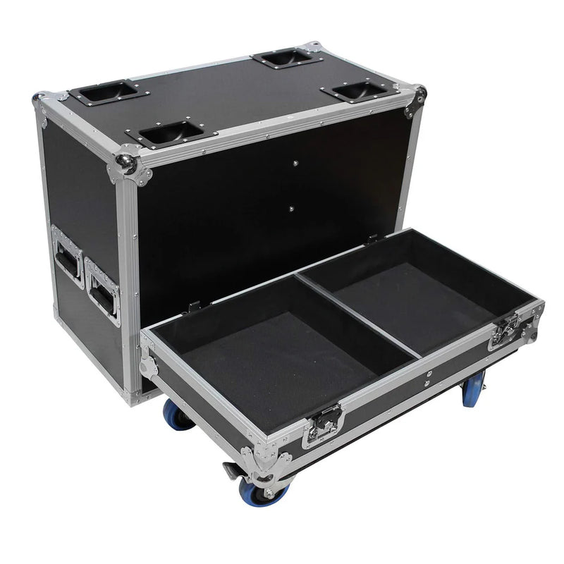 PROX-X-JBL-SRX815PX2W Speaker Road Case - ProX X-JBL-SRX815PX2W ATA Flight-Road Case