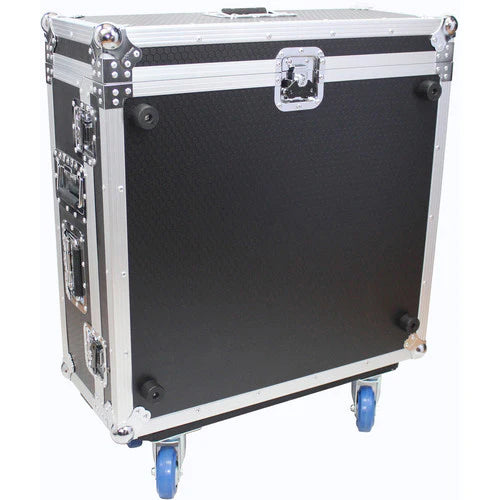 PRO-X- XS-BX32CDHW -  ProX XS-BX32CDHW Hard Road Case for Behringer X32 Compact Mixer with Doghouse and Wheels