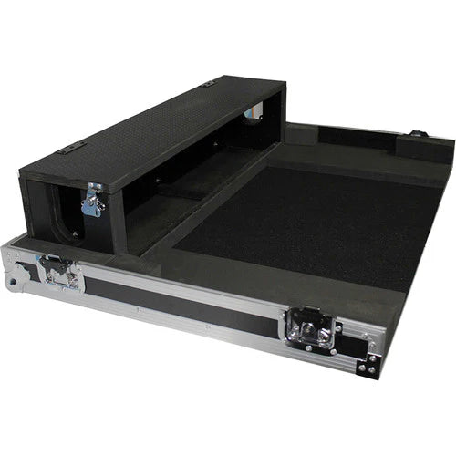 PRO-X- XS-YMTF5DHW - ProX XS-YMTF5DHW Heavy-Duty Flight Case with Doghouse and Wheels for Yamaha TF5 Studio Mixer Console