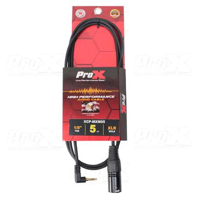 PROX-XCP-MXM05 - ProX XCP-MXM05 3.5mm TRS to XLR-M Cable - 5FT