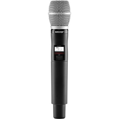 Shure QLXD2/SM86-H50 Wireless Handheld Transmitter - Shure QLXD2/SM86 Handheld Wireless Transmitter Frequency H50