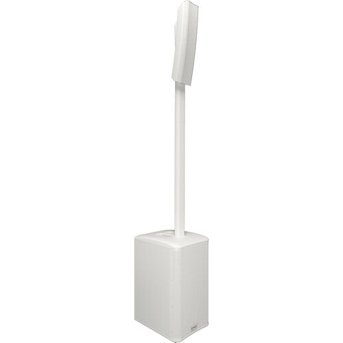 QSC KC12 WHITE (FLOOR DEMO - 2 AVAILABLE - SUB COVER INCLUDED) Powered 3-Way Column loudspeaker System (Bluethoot)