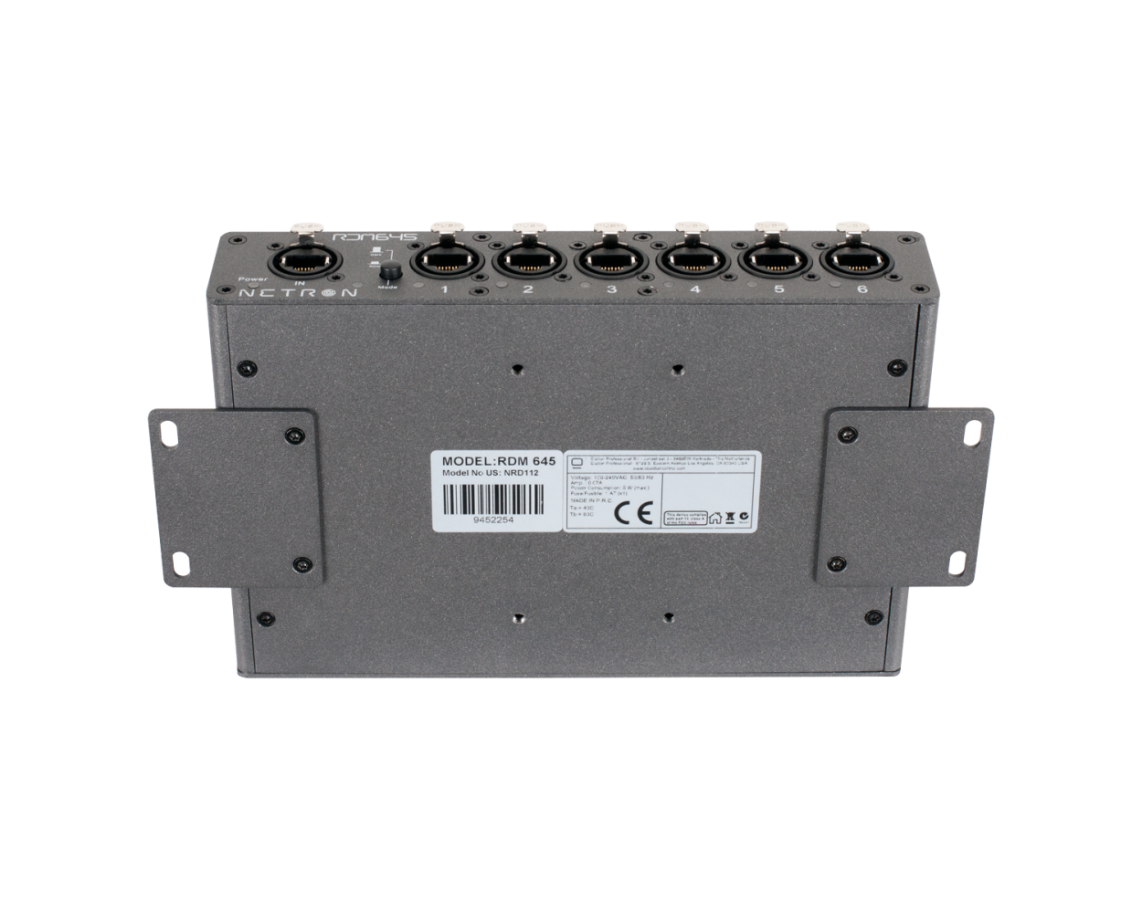 OBSIDIAN RDM645 Compact DMX/RDM splitter