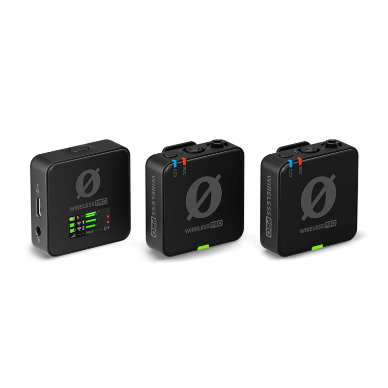 RODE WIRELESS PRO - Dual-channel compact wireless microphone system