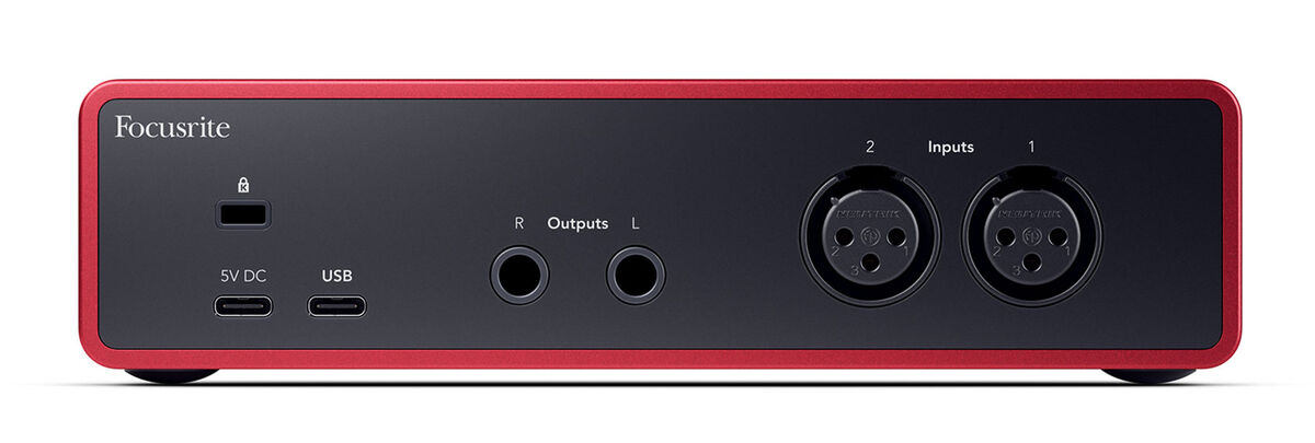 FOCUSRITE Scarlett 2i2 4th GEN - 2 In / 2 out USB Audio