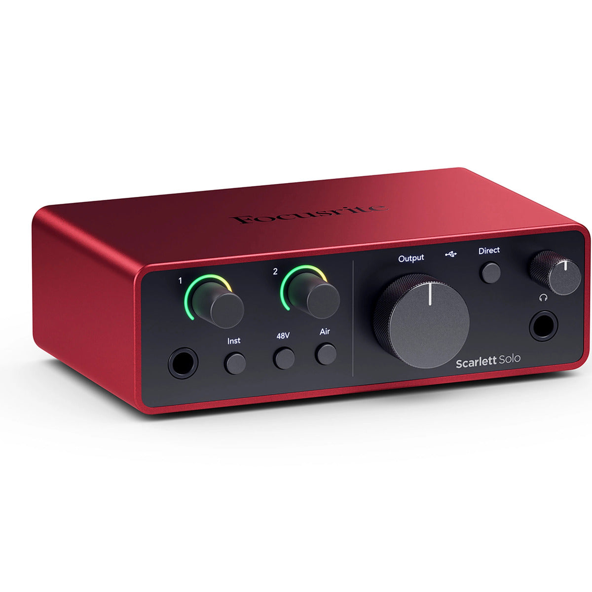 FOCUSRITE Scarlett Solo 4rd Gen  - 1 + 1 In / 2 out USB Audio Interface