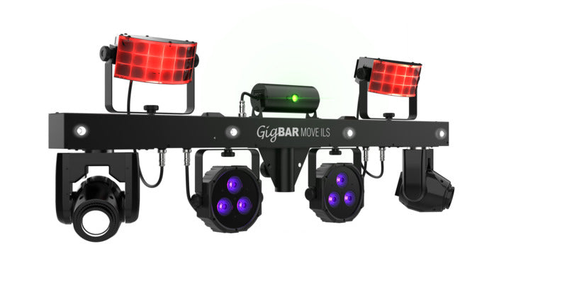 CHAUVET GIGBAR-MOVE-ILS 5-in-1 - Chauvet DJ GIGBAR-MOVE-ILS 5-in-1 Lighting System with Stand, Bag and Remote