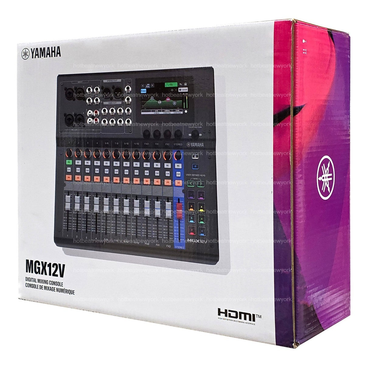YAMAHA MGX12V - 18-Channel Digital Mixing Console with Video Interface