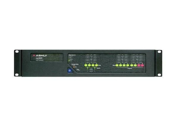 ne4800st - Ashly NE4800ST 4x8 Protea DSP Audio System Processor with 8Ch AES3 Outputs and Dante card