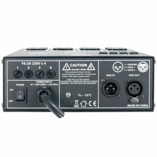 DP-DMX20L - (Open box)  4 Channel Dmx Dimmerswitch