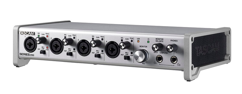 TASCAM SERIES 208I -  20 IN/8 OUT USB Audio/MIDI Interface