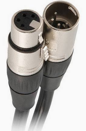 CHAUVET PRO 4PIN-XLR-50FT - Chauvet Professional 4PIN-XLR-50FT 4-Pin XLR to 4-Pin XLR Extension Cable - 50'