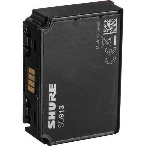 Shure SB913 Wireless Battery - Shure SB913 AAA Battery Sled for ADX1 and ADX1 LEMO Transmitters