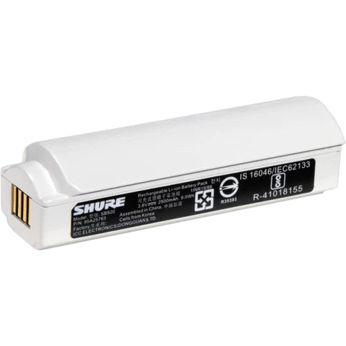 Shure SB920 Wireless Battery - Shure SB920 Rechargeable Lithium-Ion Battery